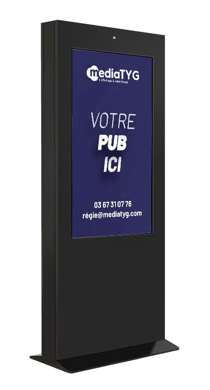 Totem vidéo outdoor
